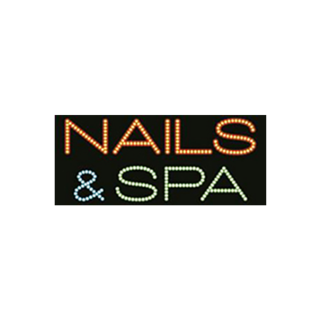 Cre8tion LED Signs Nails and Spa 1, N0201, 23042 KK BB